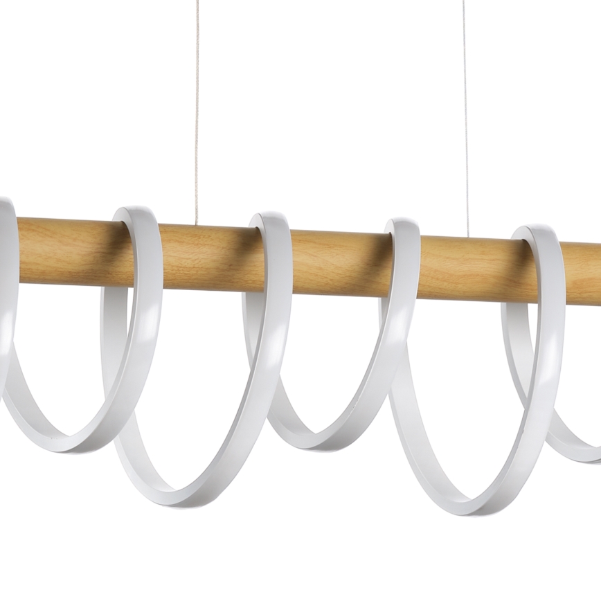 ONLI - Suspension filaire NILO LED/70W/230V 4000K marron/blanc