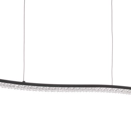 ONLI - Suspension filaire ONDA LED/30W/230V 4000K noir