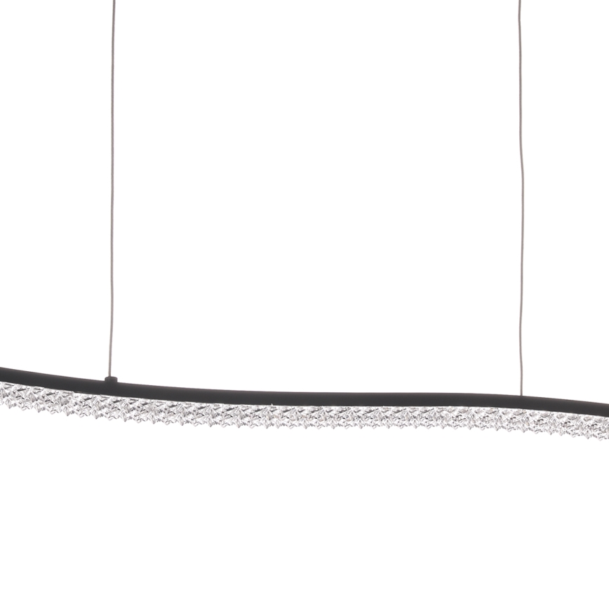 ONLI - Suspension filaire ONDA LED/30W/230V 4000K noir