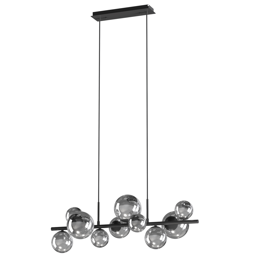 ONLI - Suspension filaire PALOMA 10xG9/10W/230V noir/fumé