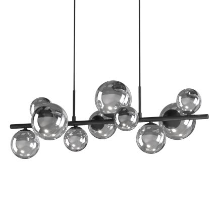 ONLI - Suspension filaire PALOMA 10xG9/10W/230V noir/fumé