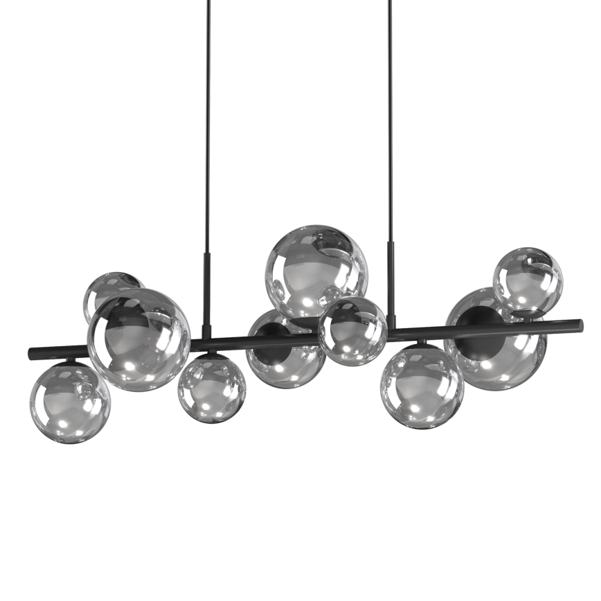 ONLI - Suspension filaire PALOMA 10xG9/10W/230V noir/fumé