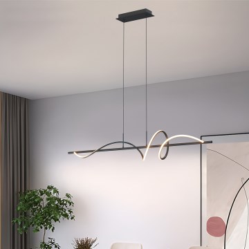 ONLI - Suspension filaire TWIST LED/30W/230V 4000K noir