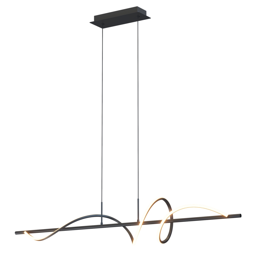 ONLI - Suspension filaire TWIST LED/30W/230V 4000K noir