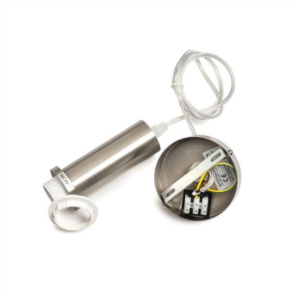 ONLI - Suspension sur câble DOROTY 1xE27/15W/230V blanc/chrome brillant