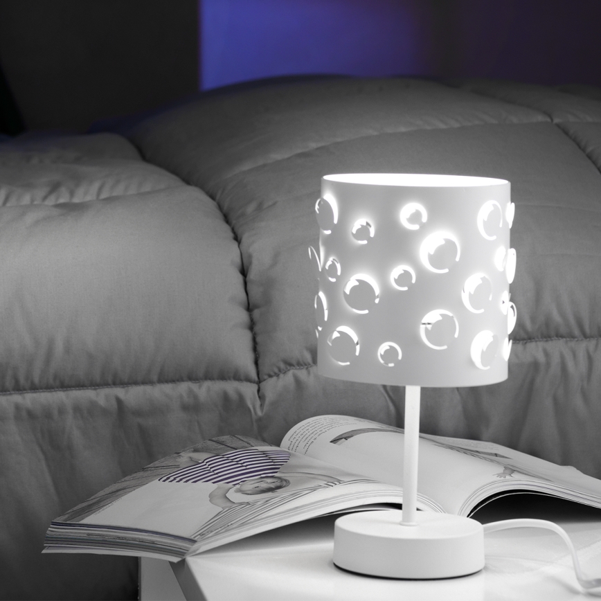 ONLI - Tafellamp BOLLICINE 1xE14/6W/230V 22 cm wit