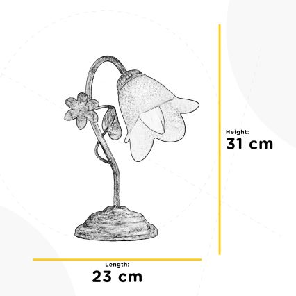 ONLI - Tafellamp BOTTON DORO 1xE14/6W/230V