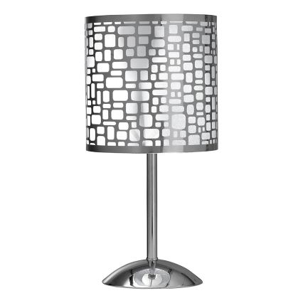 ONLI - Tafellamp BRUCE 1xE27/15W/230V 40 cm mat chroom