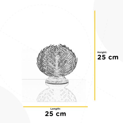 ONLI - Tafellamp FELCE 1xE27/22W/230V diameter 25 cm brons