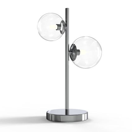 ONLI - Tafellamp KIMBERLY 2xG9/6W/230V 40 cm glanzend chroom