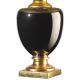 ONLI - Tafellamp MOZART 1xE27/22W/230V zwart/goud 75 cm