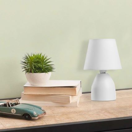 ONLI - Tafellamp NANO 1xE14/6W/230V wit 19 cm