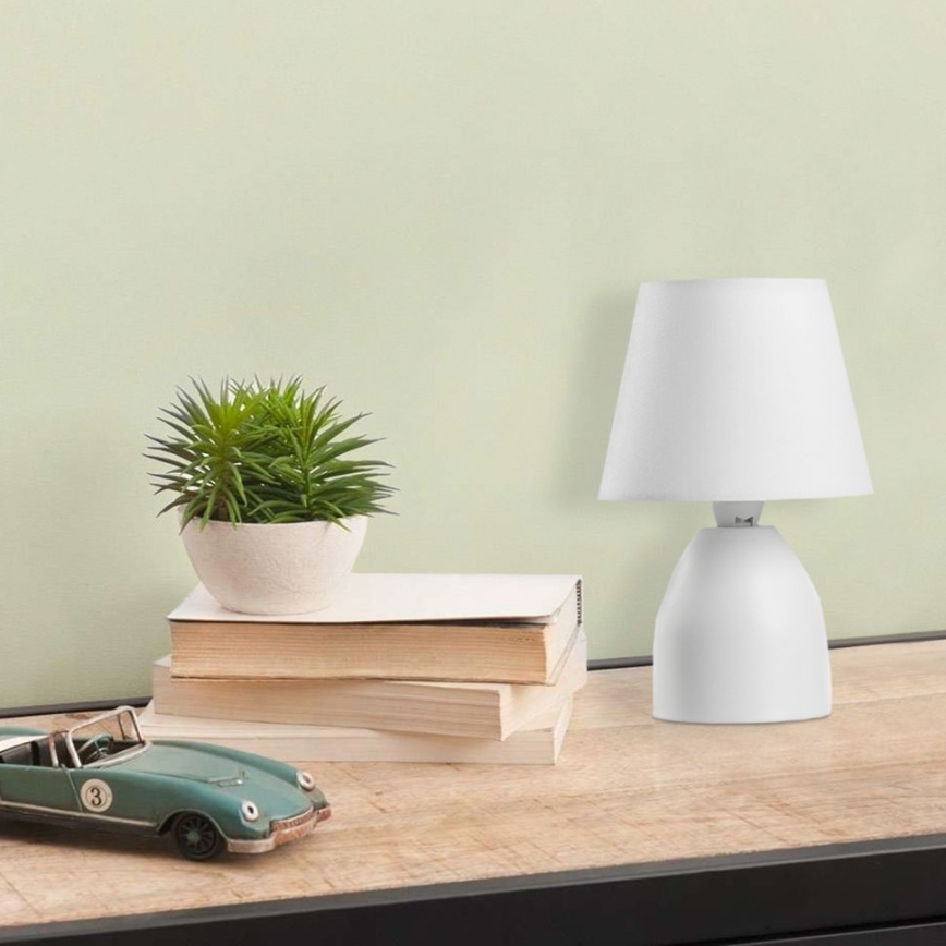 ONLI - Tafellamp NANO 1xE14/6W/230V wit 19 cm