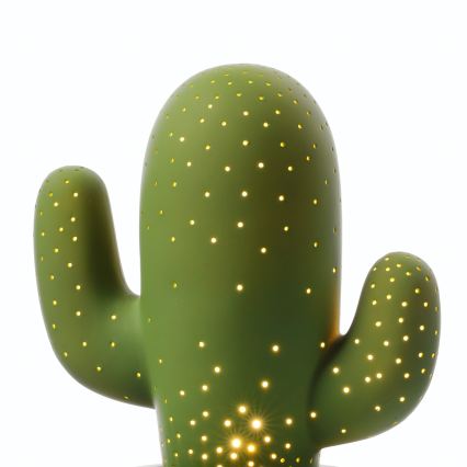 ONLI - Tafellamp PORCELLANA 1xE14/6W/230V 27 cm cactus