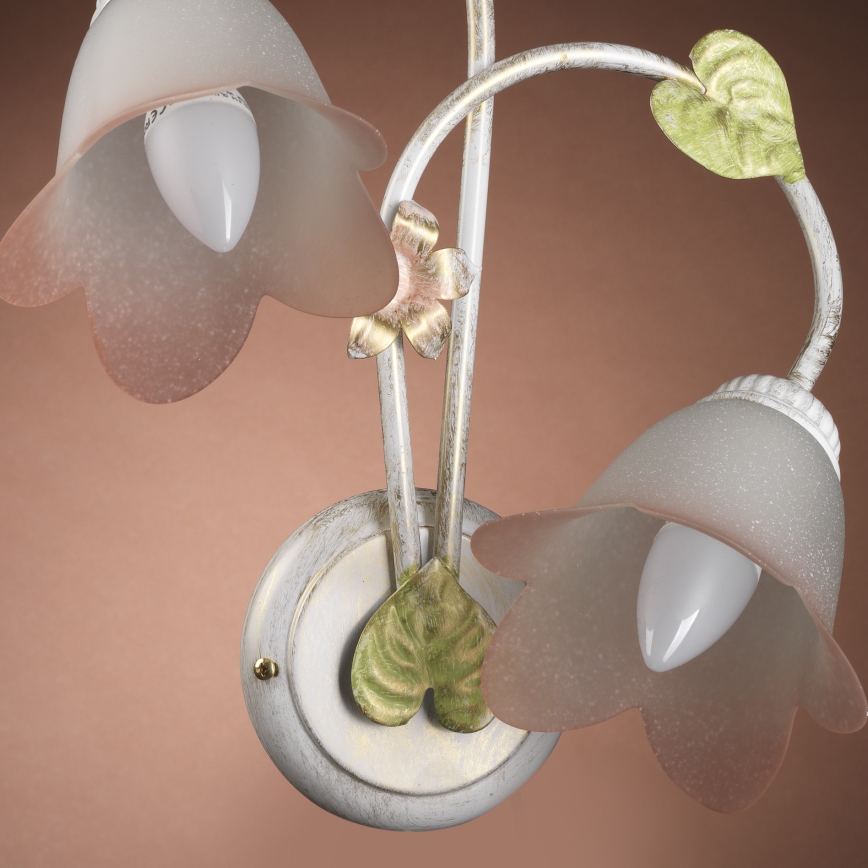 ONLI - Wandlamp BOTTON DORO 2xE14/6W/230V
