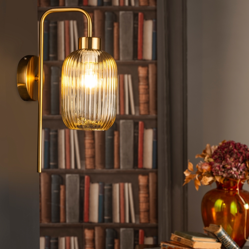 ONLI - Wandlamp DOROTY 1xE27/15W/230V messing