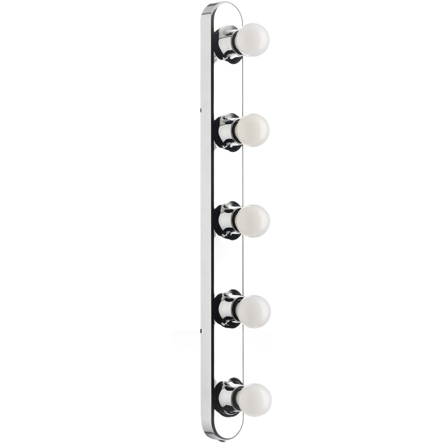 ONLI - Wandlamp HOLLYWOOD 5xE14/6W/230V glanzend chroom