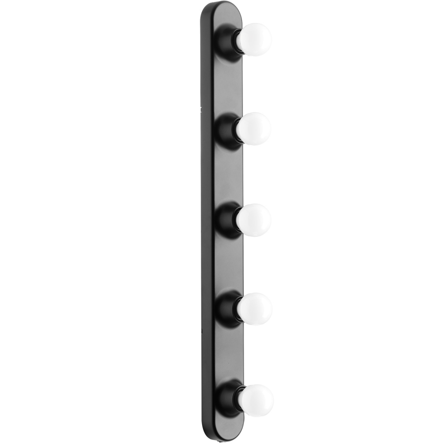 ONLI - Wandlamp HOLLYWOOD 5xE14/6W/230V zwart