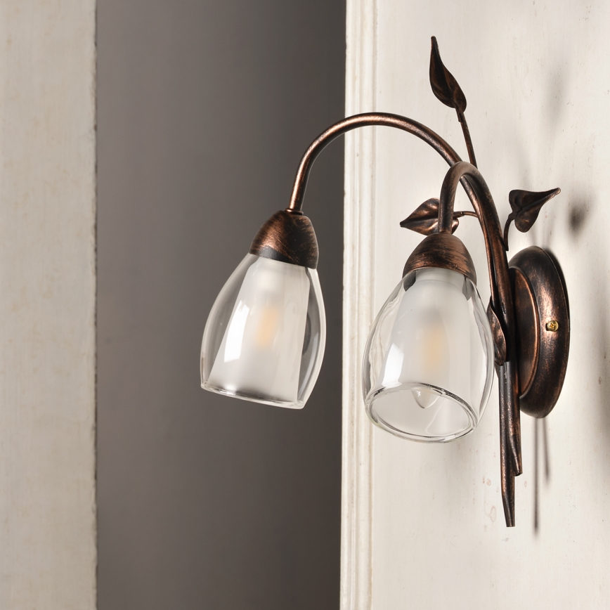ONLI - Wandlamp LILIANA 2xE14/6W/230V