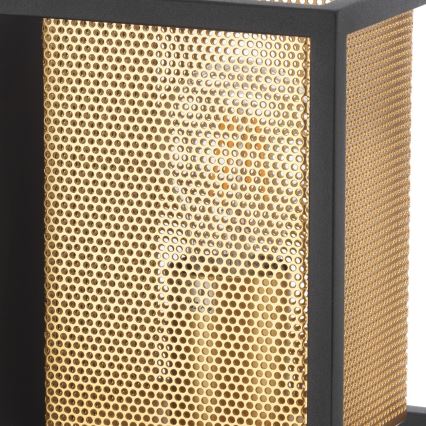 ONLI - Wandlamp MALIK 1xE27/22W/230V goud/zwart