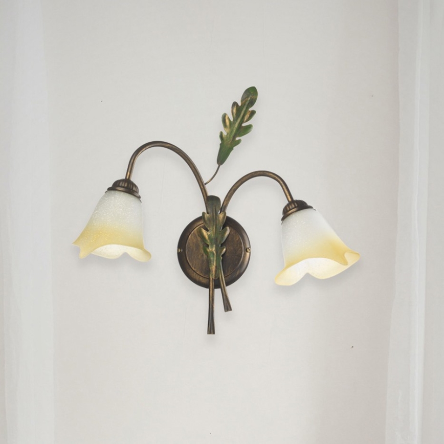 ONLI - Wandlamp QUERCIA 2xE14/6W/230V