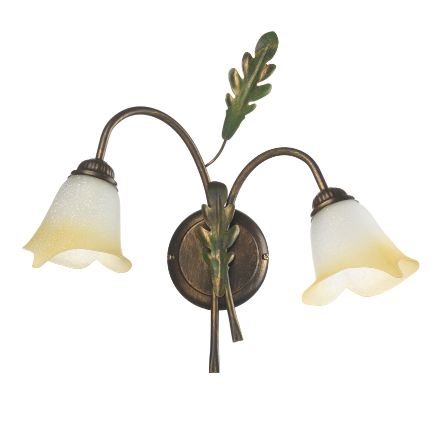 ONLI - Wandlamp QUERCIA 2xE14/6W/230V