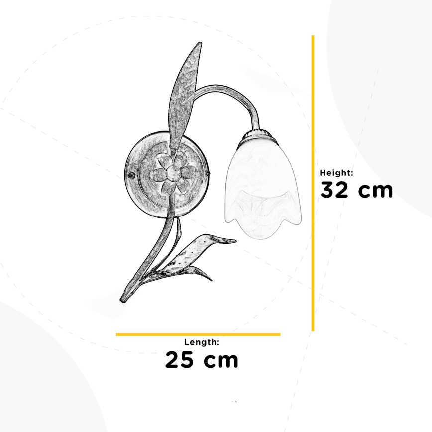 ONLI - Wandlamp SONIA 1xE14/6W/230V