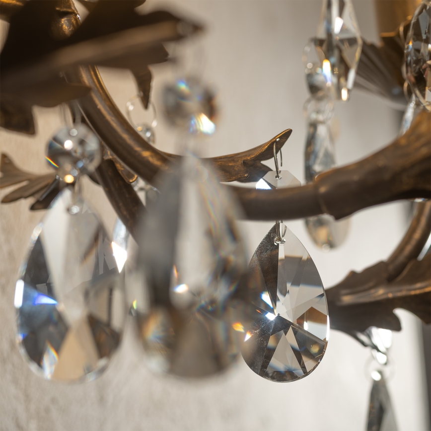 ONLI - Wandlamp TERESA 5xE14/6W/230V brons