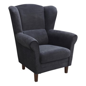 Oorfauteuil GALA antraciet