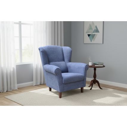 Oorfauteuil GALA – blauw