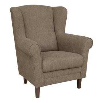 Oorfauteuil GALA, bruin