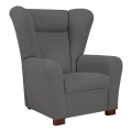 Oorfauteuil VIVA donkergrijs