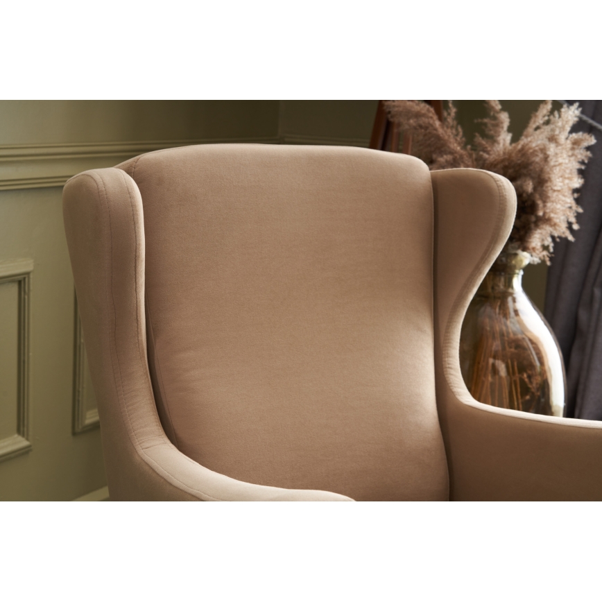 Oortjesfauteuil NUPI crème