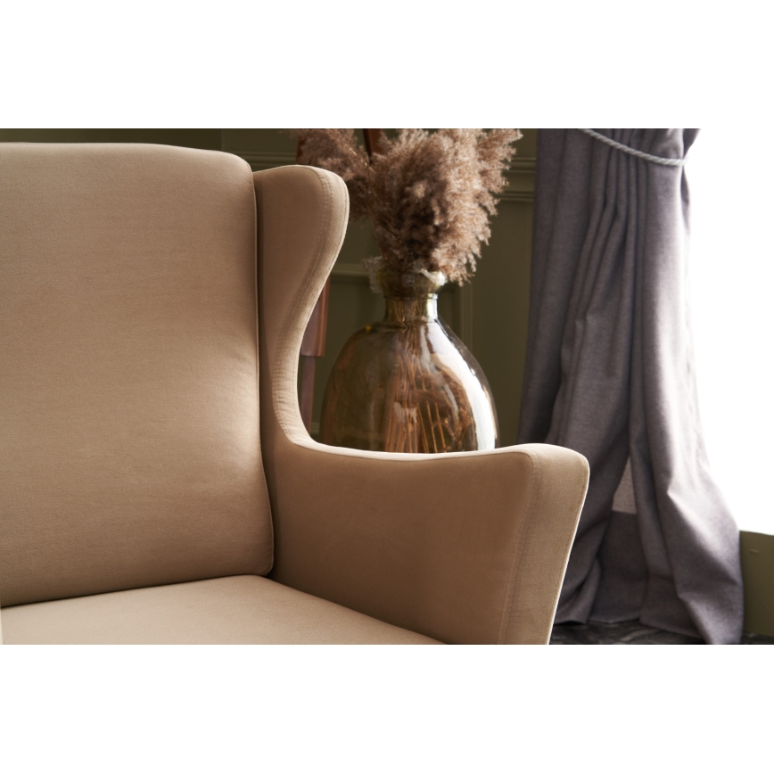 Oortjesfauteuil NUPI crème