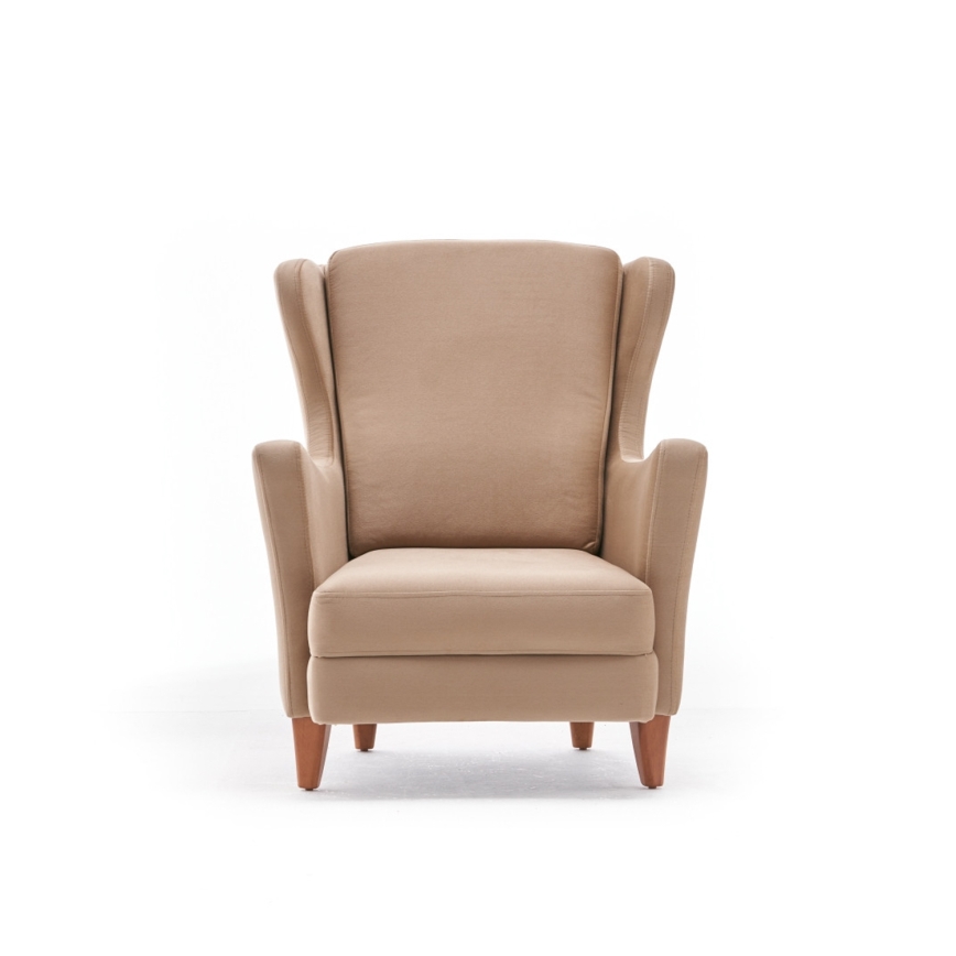 Oortjesfauteuil NUPI crème