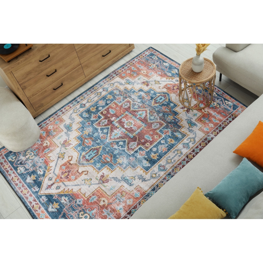 Oosters vloerkleed DOVE-VINTAGE 120x170 cm 2600 g/m2 veelkleurig