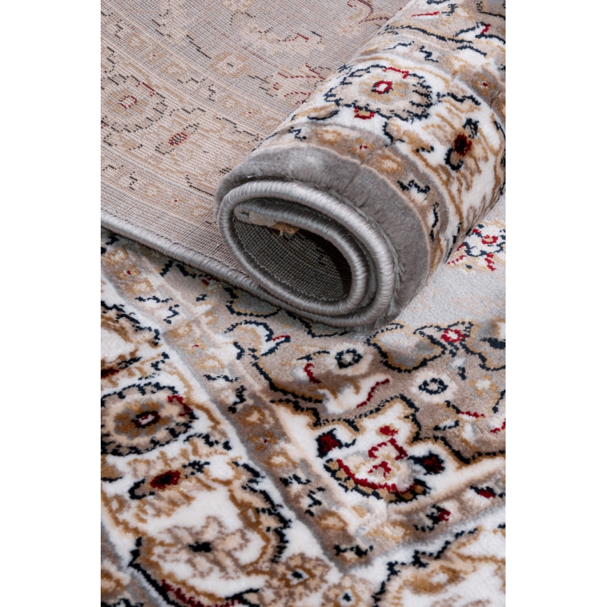 Oosters vloerkleed DUBAI 80x150 cm 2300 g/m2 multikleurig/grijs