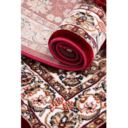 Oosters vloerkleed DUBAI 80x150 cm 2300 g/m2 veelkleurig/rood