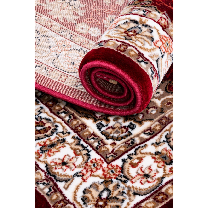 Oosters vloerkleed DUBAI 80x150 cm 2300 g/m2 veelkleurig/rood