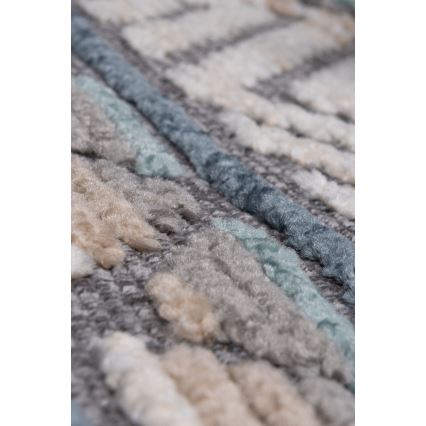 Oosters vloerkleed NEPAL 200x280 cm blauw/grijs/crème
