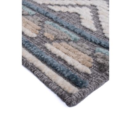Oosters vloerkleed NEPAL 200x280 cm blauw/grijs/crème
