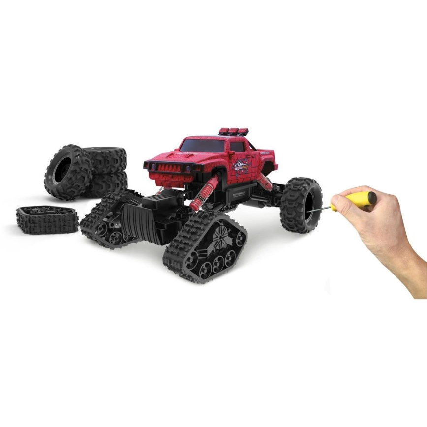 Op afstand bestuurbare auto Rock Climber RTG rood/zwart