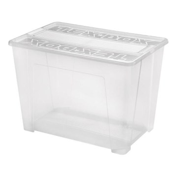 Opbergbox TEX BOX 70 l transparant