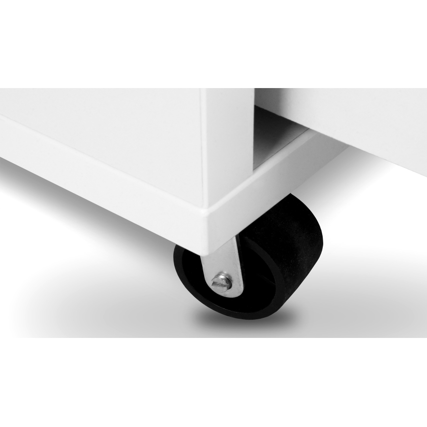 Opbergdoos voor kinderen MIRUM 54,2x42,4 cm wit/grijs