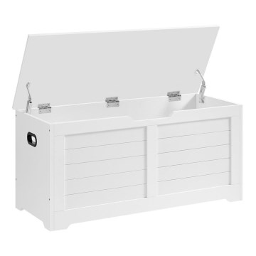 Opbergkist TOVIAN 100x46x40 cm, wit