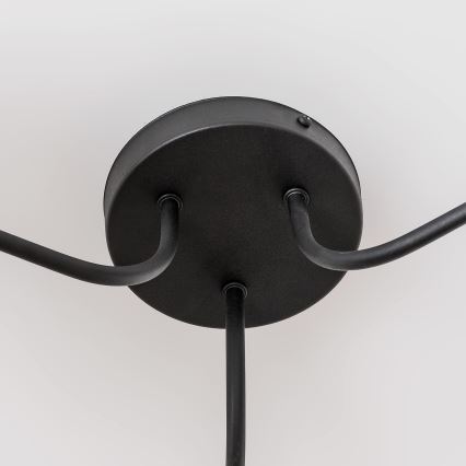 Opbouwkroonluchter ALBA 3xE27/15W/230V grijs