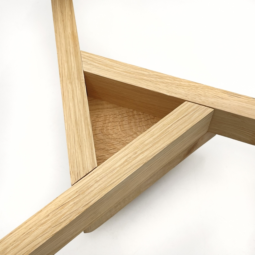 Opbouwkroonluchter ANTONIO 3xG9/5W/230V eiken/wit