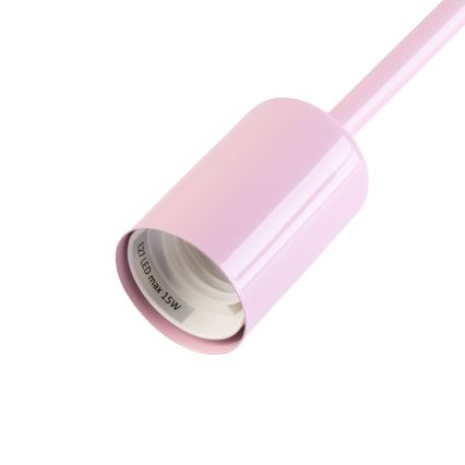 Opbouwkroonluchter CAMBRIDGE 4xE27/15W/230V roze