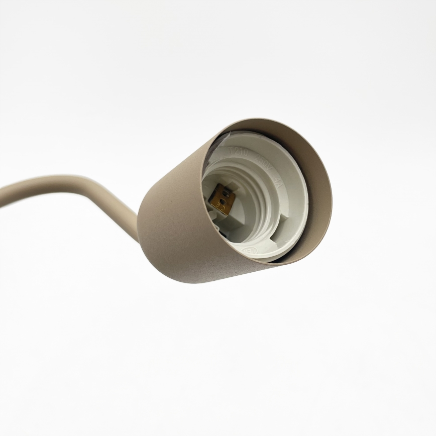 Opbouwkroonluchter CHARLIE 3xE27/15W/230V beige