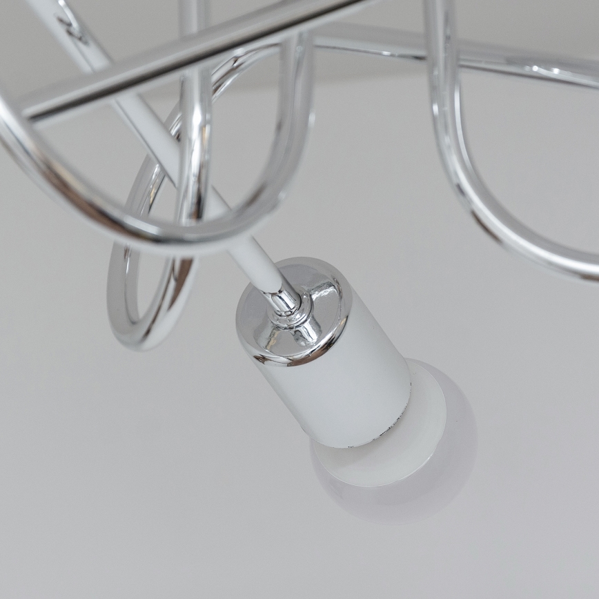 Opbouwkroonluchter OXFORD 3xE27/15W/230V glanzend chroom